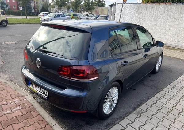 Volkswagen Golf cena 26999 przebieg: 126096, rok produkcji 2009 z Orzysz małe 352